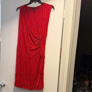 Lauren Ralph Lauren Vibrant Red Mini Dress